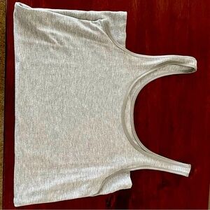 Soft heather grey tank top